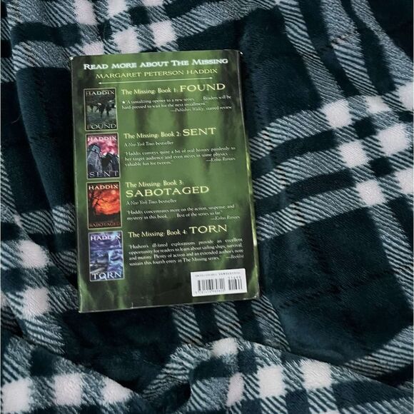 Caught - The Missing Series Hardcover Book 5 - Margaret  Peterson Haddix - Picture 3 of 3